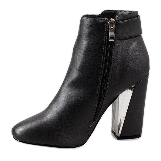 Sive čizme na stupu MJ1515 siva 1