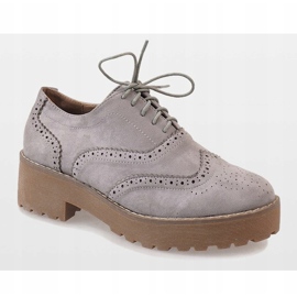 Sive jazz cipele s visokim potpeticama LL185 siva 1