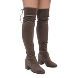 Čizme od antilopa na stupu TE1704-3 višebojan 2