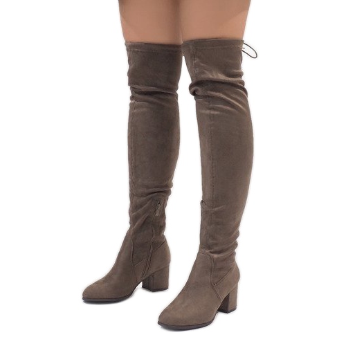 Čizme od antilopa na stupu TE1704-3 višebojan 1