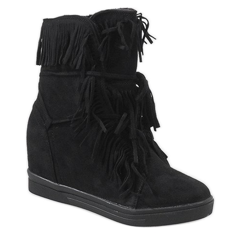 Crne izolirane tenisice H6301AR crna 1