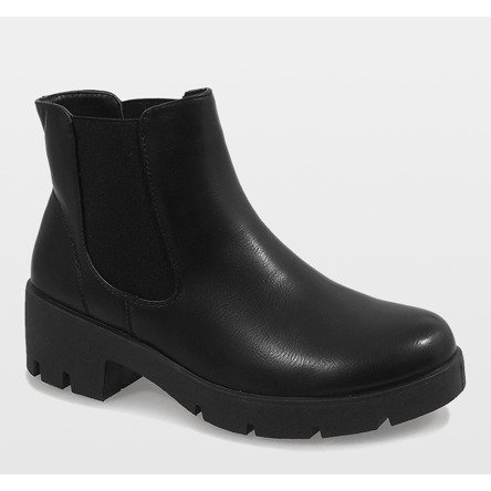 Crne izolirane štikle 9996-3 crno 1