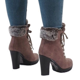 Khaki čizme na postolju N50 kaki zelena 1