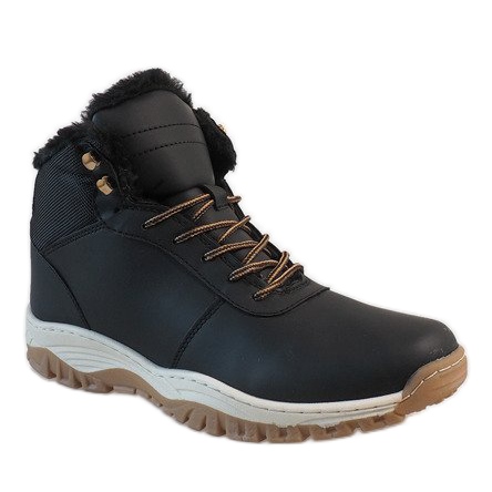 Crne izolirane čizme za snijeg A1717-1 crna 1