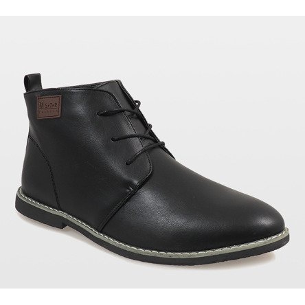 Crne izolirane niske cipele za muškarce 989-1 crna 1