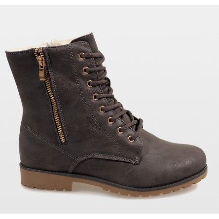 Sive izolirane čizme E591-3 siva 2