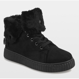 Crne izolirane čizme B192-1 crno 1