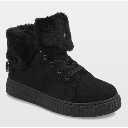 Crne izolirane čizme B192-1 crna 1