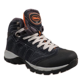 Muške tamnoplave planinarske čizme 7264 mornarsko plava 2