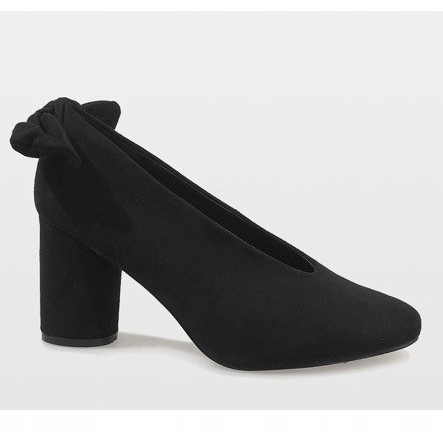 Crne antilop pumpe na stupu LL-93P Schwarz crna 2