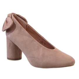 Crvene antilop pumpe na stupu LL-93P ružičasta 1