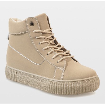 892-PA Bež puzavice na vezanje 1