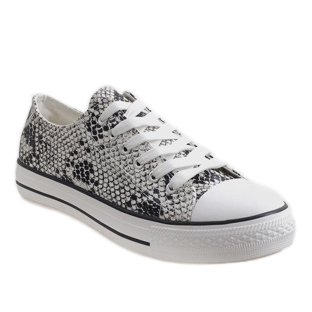 Bijele muške tenisice BKA-9 bijela 1