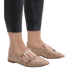 Ružičaste mokasine balerinke 6979-P ružičasta 1