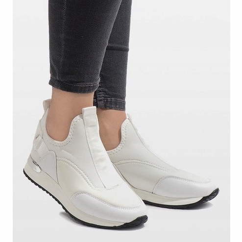 Bijele Lycra tenisice R-403 bijela 2