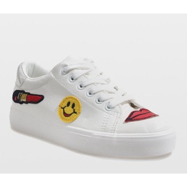 Bijele tenisice BL75P pečat bijela 1