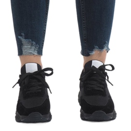 Crne sportske cipele E-102 crna 2