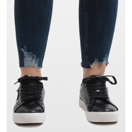 Crne tenisice srce G-115 crna 2