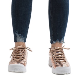 Modne sportske cipele šampanjac 82017 žuta boja 2