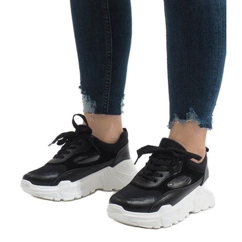 Crne moderne sportske cipele PP-37 crna 1