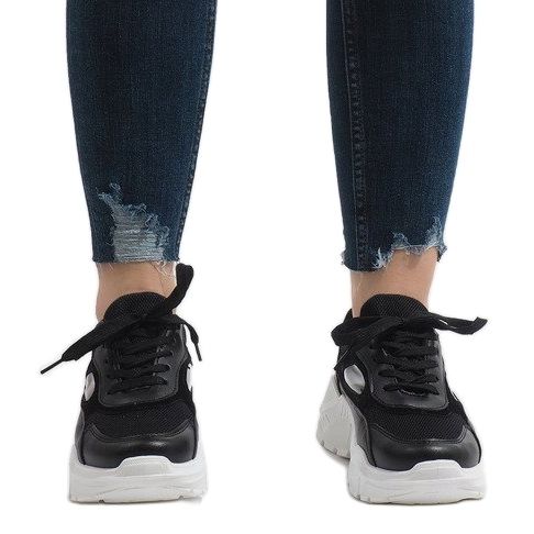 Crne moderne sportske cipele PP-37 crna 2