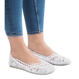 JX59P bijele tenisice od čipke bijela 2