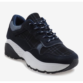 Modne tamnoplave sportske cipele 61012 mornarsko plava 1