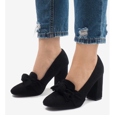 Crne antilop pumpe na stupu N510 crno 1