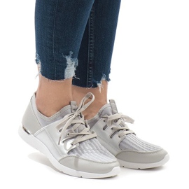 Modne sive sportske cipele A281 siva 2