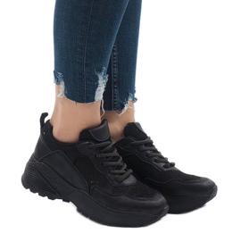 BY-080 crne sportske cipele crno 1