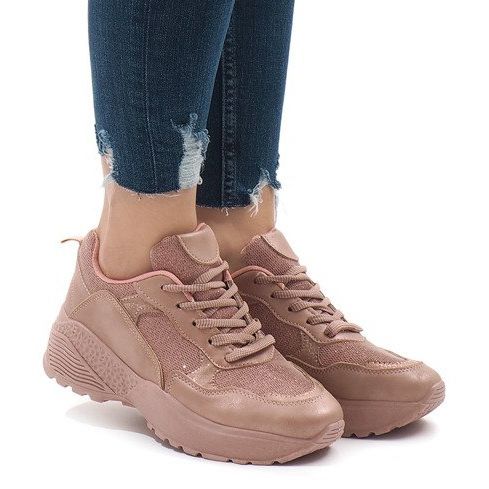 BY-080 ružičaste sportske cipele ružičasta 1