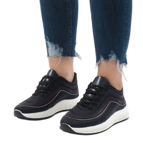 Crne sportske cipele G-205 crno 1