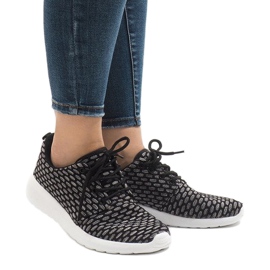 Crne sportske cipele 619 crna 1