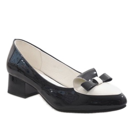 Crno-bijele štikle GF-A166 bijela crna 1