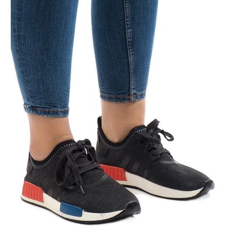 Crne sportske cipele MD01B-5 crno 1