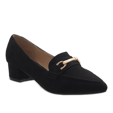 Crne štikle od visokih potpetica 7078-P crna 1