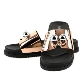 Ružičaste papuče s lopticama 1819 ružičasta 1