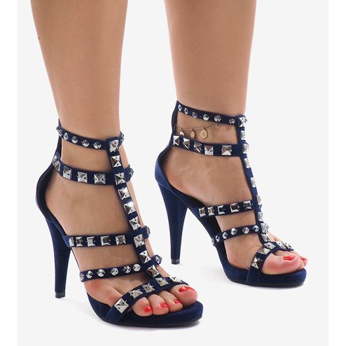 Plave sandale na antilop peti GH083-6 tamnoplava plava 1