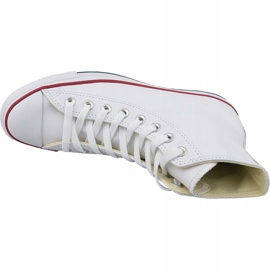 Converse Chuck Taylor All Star Hi koža Leather W 132169C bijela 2