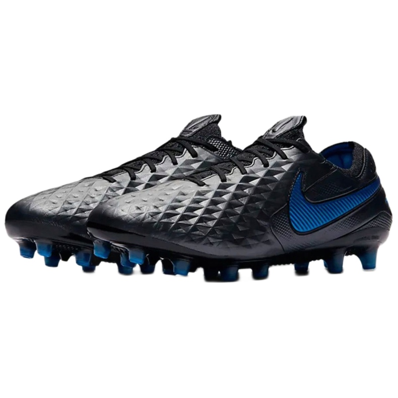 Nike Tiempo Legend 8 Elite AG-Pro M BQ2696-004 nogometna cipela crno crno 1