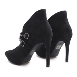 Crne čizme na štikli Karine crna 1