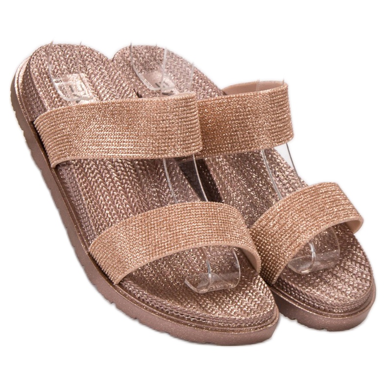 EXQUILY Modne gumene papuče ružičasta 1