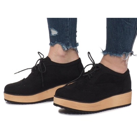 Crne broge na platformi Danielle crna 1