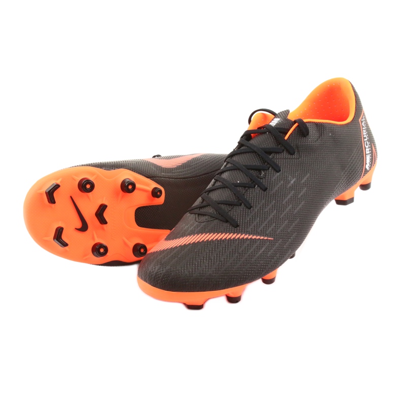 Nike Mercurial Vapor 12 Academy Fg M AH7375-081 nogometne cipele crno 4