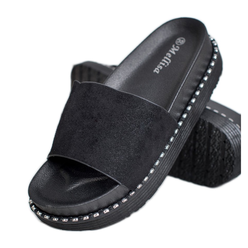 Melisa Sandale na klin crno 1