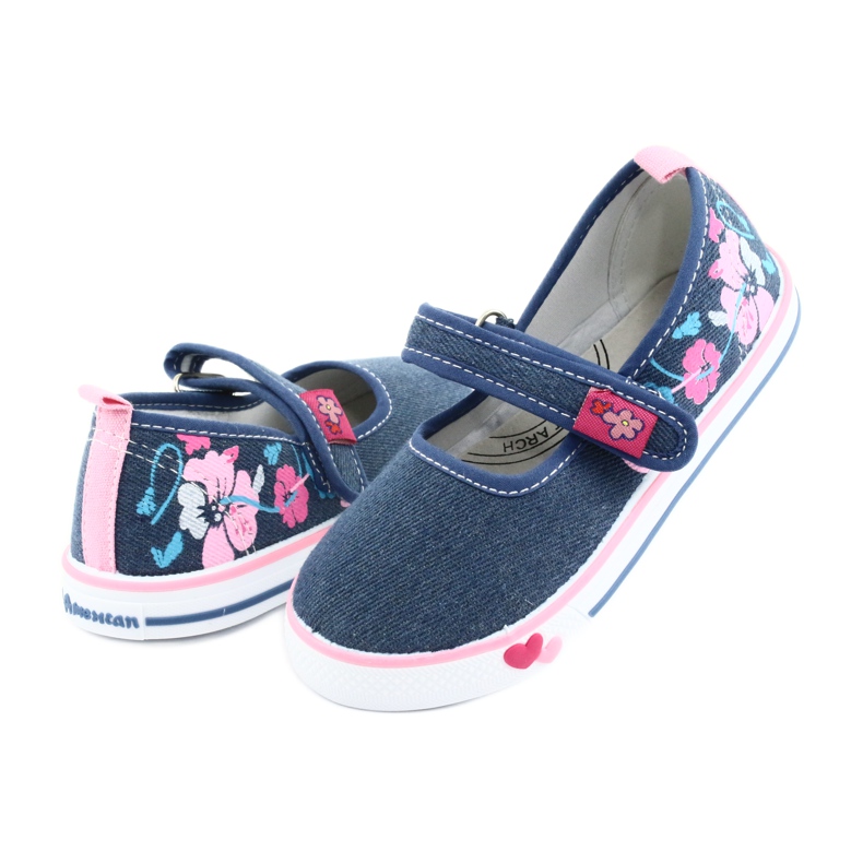 American Club Tenisice na čičak TEN15 plava 3