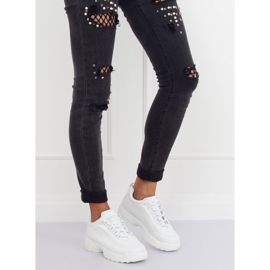 Bijele sportske cipele D1909 Bijele bijela 1