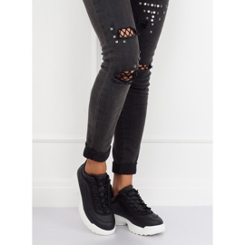 Crne sportske cipele D1909 CRNO / BIJELO crna 1