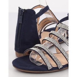 Ženske tamnoplave sandale LL6339 Plave tamnoplava 1