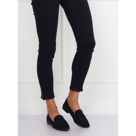 Crne ženske mokasine MB188-117 Crne crno 2